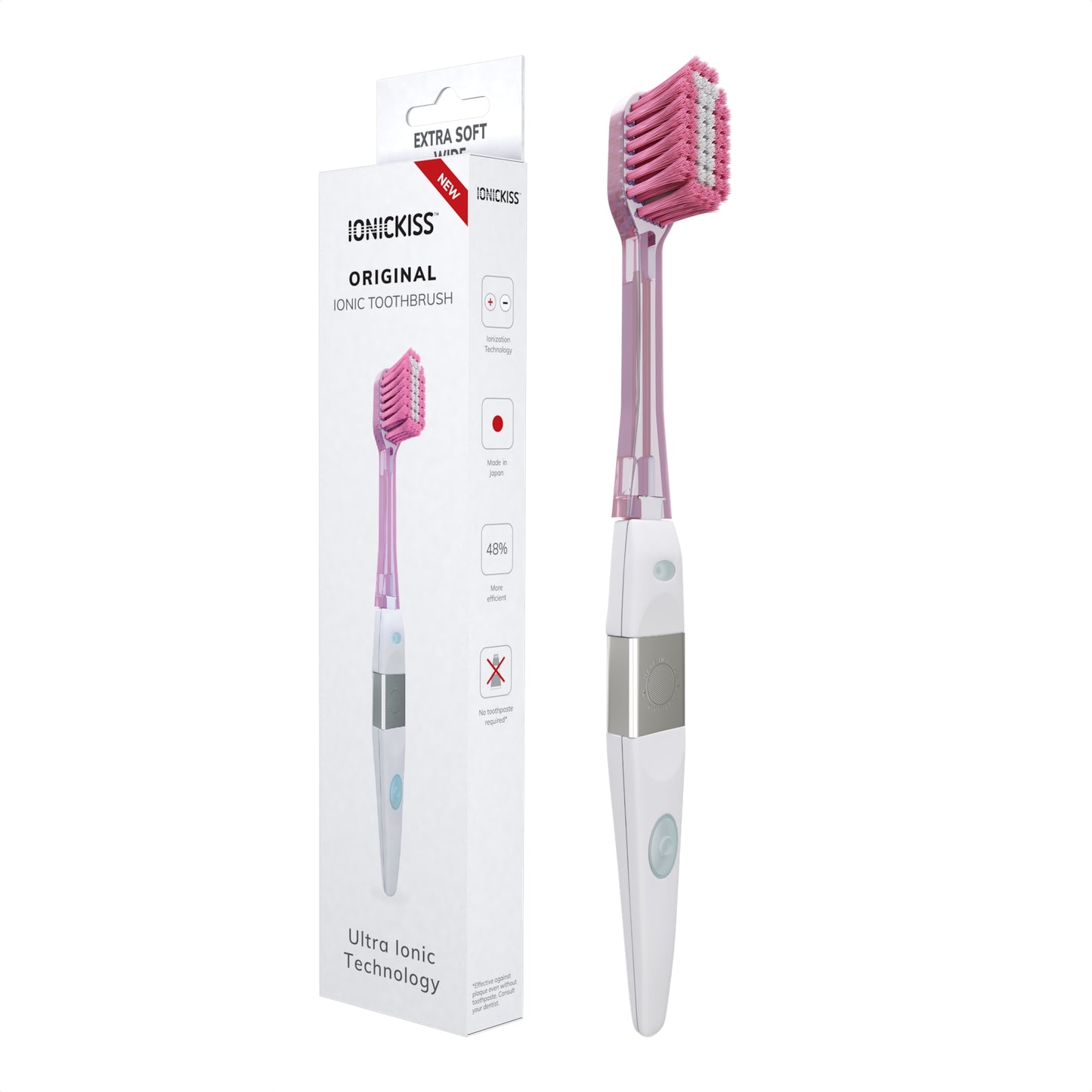Cepillo ionizante de dientes manual IONICKISS Original Extrasoft