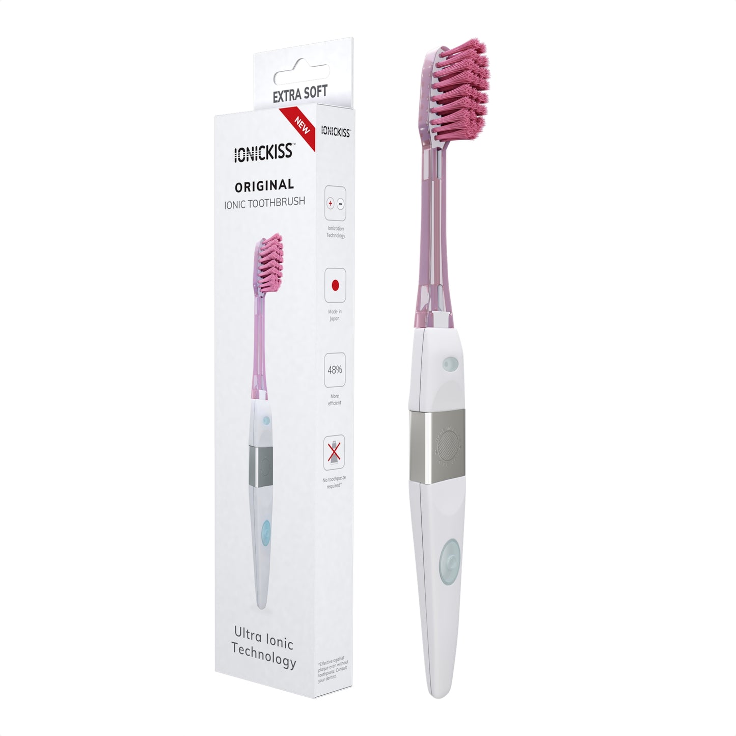 Cepillo ionizante de dientes manual IONICKISS Original Extrasoft